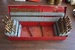 lot 63 image: Large Drill Bit Set