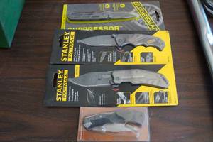 lot 73 image: Pocket Knives - Stanley Fatmax, Guidesman Suppressor