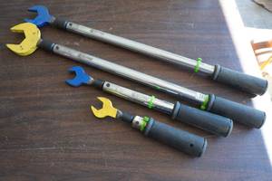 lot 92 image: Belknap Open End Torque Wrenches
