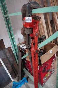 lot 368 image: Large Ridgid Pipe Wrenches