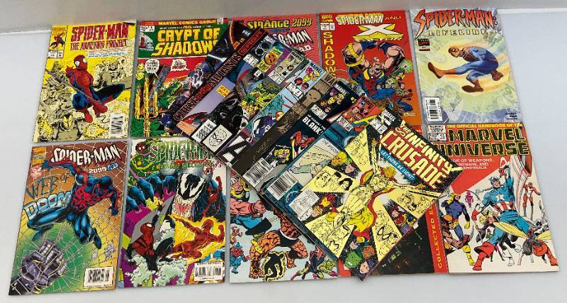 lot 17 image: Misc. Vintage Comics Including ( SPIDER-MAN ) & More