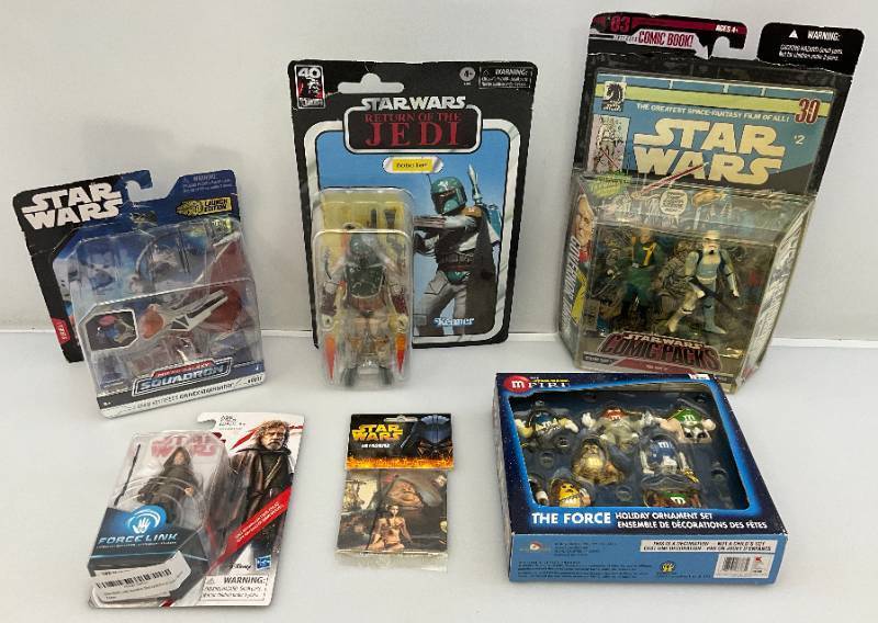 lot 5 image: Misc. STAR WARS Items (NIB)