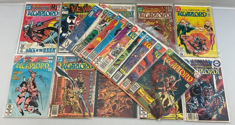 lot 14 image: Misc. Vintage Comics Including ( VENOM ) & More (Bagged & Boarded)
