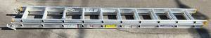 lot 106 image: Werner 20 Aluminum Extension Ladder (Like New)