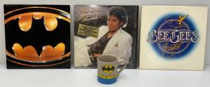 lot 109 image: Michael Jackson Thriller Album, Batman & More