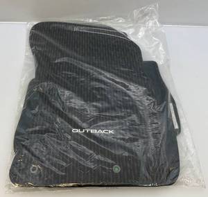 lot 119 image: Subaro Outback Black Floor Mat Set (NEW)