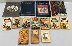 lot 122 image: Vintage Books Including Karma Sutra & More