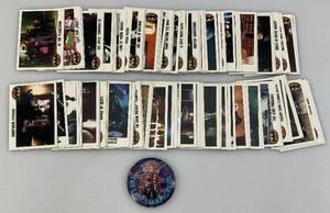 lot 22 image: Misc. Vintage Batman Trading Cards