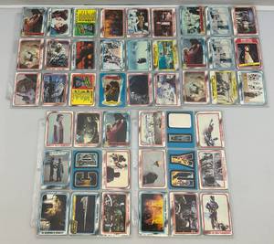 lot 28 image: 1980s  STAR WARS The Empire Strikes Back  Trading Cards In Protective Sleeves