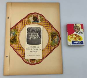 lot 34 image: Vintage Aunt Jemima Advertisement Items