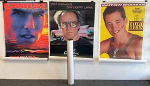 lot 61 image: Misc. 1980s Movie Posters