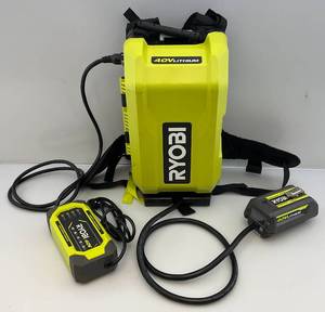 lot 73 image: RYOBI 40V Backpack Battery Power Supply