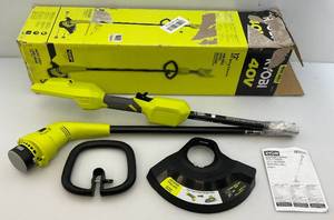 lot 74 image: RYOBI 40V 12 String Trimmer (Open Box Item)