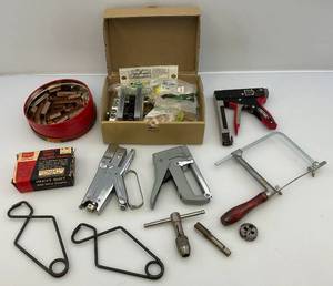 lot 87 image: Misc. Tools Staplers & More
