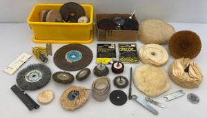 lot 91 image: Sanding Wheels, Cut Off Wheels & More