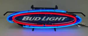 lot 127 image: Bud Light Neon Light (Works Needs Switch)