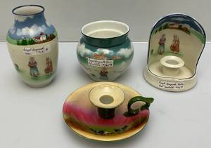 lot 141 image: Vintage Misc. Royal Bayreuth Decorative Items