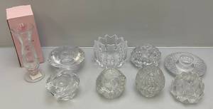 lot 170 image: Misc. Glass & Crystal Pieces Names Like Marquis Waterford, Orrefors & More