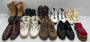 lot 181 image: Misc. Mens Boots & Shoes From Size 10 To 15 Including Nike Airmax Elites (Size 10) & More