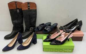 lot 190 image: Misc. Womens Shoes & Boots Size 8 And 8 12