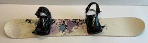 lot 202 image: Wildflower Morrow 48 Womens Snow Board (Barely Used)