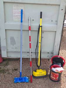 lot 55 image: Eureka Enviro Steamer and Cleaning Tools Lot