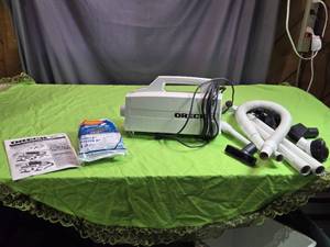lot 77 image: Oreck XL Compact Canister Vacuum Cleaner with Accessories