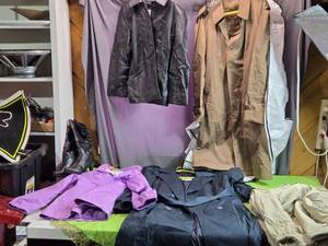 lot 105 image: Assorted Outerwear and Boots Collection