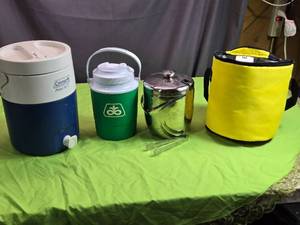 lot 130 image: Water Coolers, Ice Bucket, Cooler
