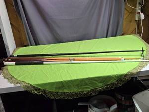 lot 133 image: Set of Pool Cues - Various Styles