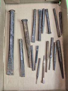 lot 153 image: Punches and Chisels