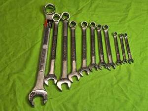 lot 182 image: Mostly Craftsman Standard Wrenches