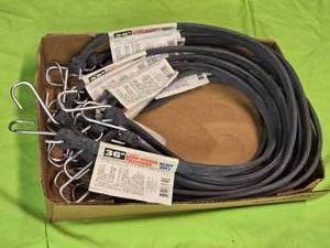 lot 201 image: Lot of 12 - 36 Rubber Tie Downs