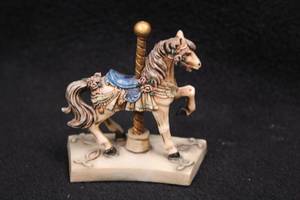 lot 521 image: 2-34 Collectors Carousel Horse
