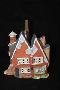 lot 584 image: Collectible House with Light - Yankee Jud Bell Casting in the New England Village Series from Department 56