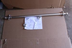 Elegant Wall-Mounted Towel Bar