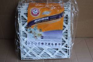 Arm & Hammer Maximum Allergen Air Filters 16x20x1 - Pack of 4