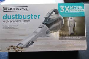 BlackDecker Dustbuster AdvancedClean Cordless Hand Vacuum