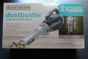 BLACKDECKER Dustbuster AdvancedClean Cordless Hand Vacuum