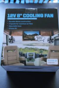 12V 8-Inch Cooling Fan