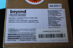 Black  Decker Beyond Cordless Handheld Vacuum Cleaner, Blue