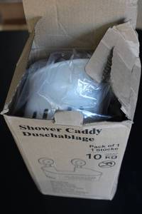 Shower Caddy with Suction Cups, Pack of 1