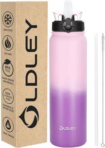 OLDLEY Insulated Water Bottle - Gradient PinkPurple