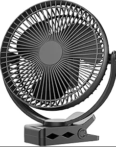 Strong Airflow Clip On Fan