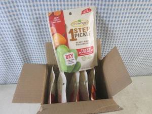 lot 308 image: (B-1) 6 Pouches of 1 Step Pickle Re...