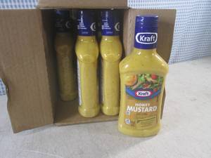 lot 311 image: (B-3) 6 Bottles of Kraft Honey Must...