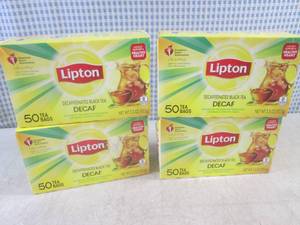 lot 322 image: (C-1) 4 Boxes of Lipton Decaffeinat...