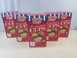 lot 325 image: (B-4) 5 Boxes of Joy Chocolatey Dip...