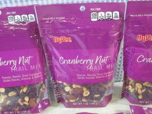 lot 334 image: (C-2) 6 Bags of Cranberry Nut Trail...