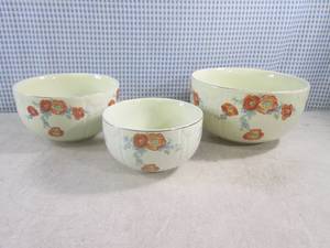 lot 62 image: (BSB) Vintage 3pc Halls Orange Pop...